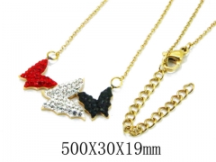 HY Wholesale 316L Stainless Steel Necklace-HY20N0090HQQ