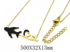 HY Wholesale 316L Stainless Steel Necklace-HY20N0074OV