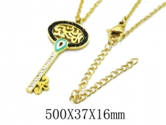 HY Wholesale 316L Stainless Steel Necklace-HY20N0069OA