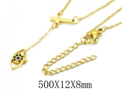 HY Wholesale 316L Stainless Steel Necklace-HY20N0027OV