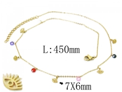 HY Wholesale 316L Stainless Steel Necklace-HY20N0061HIE