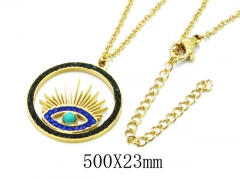 HY Wholesale 316L Stainless Steel Necklace-HY20N0101HHR