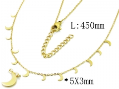 HY Wholesale 316L Stainless Steel Necklace-HY20N0055HID