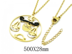 HY Wholesale 316L Stainless Steel Necklace-HY20N0071PQ