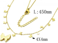 HY Wholesale 316L Stainless Steel Necklace-HY20N0052HIE