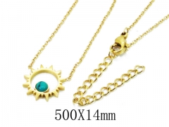 HY Wholesale 316L Stainless Steel Necklace-HY20N0086NG