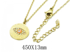 HY Wholesale 316L Stainless Steel Necklace-HY20N0015OE