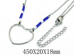 HY Wholesale 316L Stainless Steel Necklace-HY20N0002NA