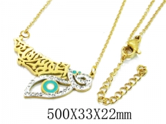 HY Wholesale 316L Stainless Steel Necklace-HY20N0105HFF