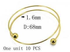 HY Wholesale 316L Stainless Steel Bangle-HY70B0584KFF