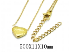 HY Wholesale 316L Stainless Steel Necklace-HY20N0106NF