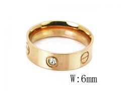 HY Wholesale 316L Stainless Steel Rings-HY14R0550M5