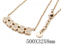 HY Stainless Steel 316L Necklaces (Bear Style)-HY90N0142IOS