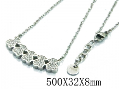 HY Stainless Steel 316L Necklaces (Bear Style)-HY90N0140ILC