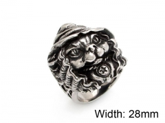 HY Wholesale 316L Stainless Steel Rings-HY0055R015