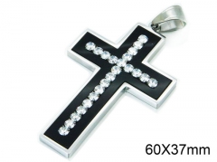 HY 316L Stainless Steel Cross Pendants-HY13P0983HJV