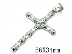 HY 316L Stainless Steel Cross Pendants-HY13P0260HID