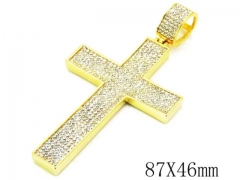 HY 316L Stainless Steel Cross Pendants-HY13P0767JHF