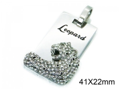 HY 316L Stainless Steel Animal Pendant-HY13P0953HKL