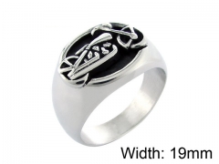 HY Wholesale 316L Stainless Steel Rings-HY0055R043