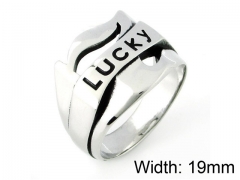 HY Wholesale 316L Stainless Steel Rings-HY0055R027