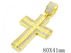 HY 316L Stainless Steel Cross Pendants-HY13P0783IOA