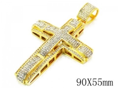 HY 316L Stainless Steel Cross Pendants-HY13P0766JHC