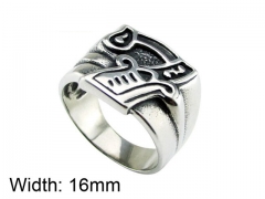 HY Wholesale 316L Stainless Steel Rings-HY0055R008