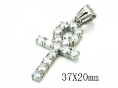 HY 316L Stainless Steel Cross Pendants-HY13P0491HHX