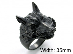 HY Wholesale 316L Stainless Steel Rings-HY0055R031