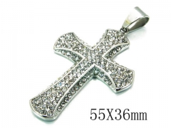 HY 316L Stainless Steel Cross Pendants-HY13P0244HJL