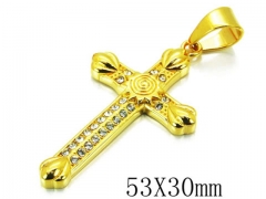 HY 316L Stainless Steel Cross Pendants-HY13P0263HHL