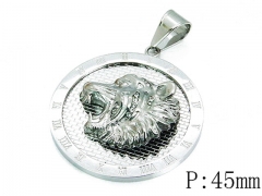 HY 316L Stainless Steel Animal Pendant-HY13P0898HKS