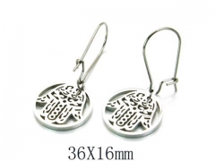 HY Wholesale 316L Stainless Steel Earrings-HY91E0525MB