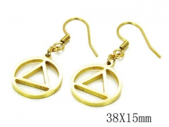 HY Wholesale 316L Stainless Steel Earrings-HY81E0036OZ