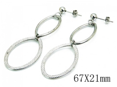 HY Wholesale 316L Stainless Steel Earrings-HY64E0314OA