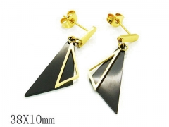 HY Wholesale 316L Stainless Steel Earrings-HY81E0037HDS