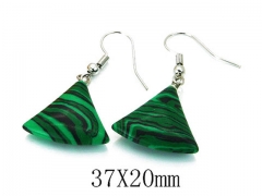 HY Wholesale 316L Stainless Steel Earrings-HY81E0061HHB