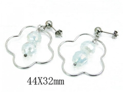 HY Wholesale 316L Stainless Steel Earrings-HY64E0290OU