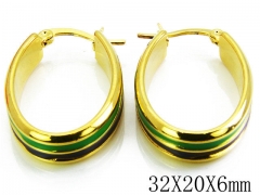 HY Wholesale Stainless Steel Earrings-HY70E0026MZ