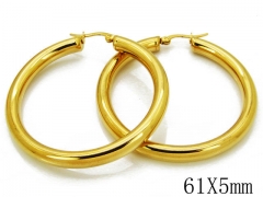 HY Wholesale Stainless Steel Hollow Hoop Earrings-HY58E0468N0