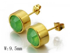 HY Stainless Steel Small Crystal Stud-HY06E1387L0