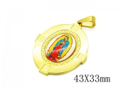 HY Stainless Steel 316L Religion Pendant-HYC12P0521KR