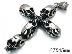 HY Stainless Steel 316L Cross Pendant-HYC03P0122HJA