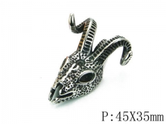 HY Stainless Steel 316L Animal Pendant-HYC27P1652HTT