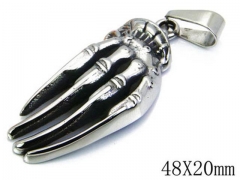 HY Stainless Steel 316L Skull Pendant-HYC27P1155HZZ