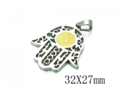 HY Stainless Steel 316L Religion Pendant-HYC12P0529KL