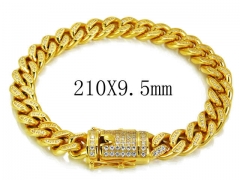 HY Stainless Steel 316L Bracelets-HYC82B0206HKQQ