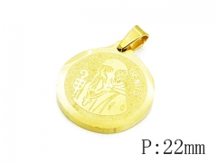 HY Stainless Steel 316L Religion Pendant-HYC12P0670JL