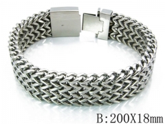 HY Stainless Steel 316L Bracelets-HYC61B0243IMZ